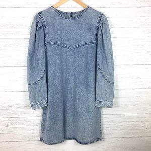 Zara The 80’s Denim Dress